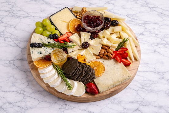 The Vegetarian Cheese Platter