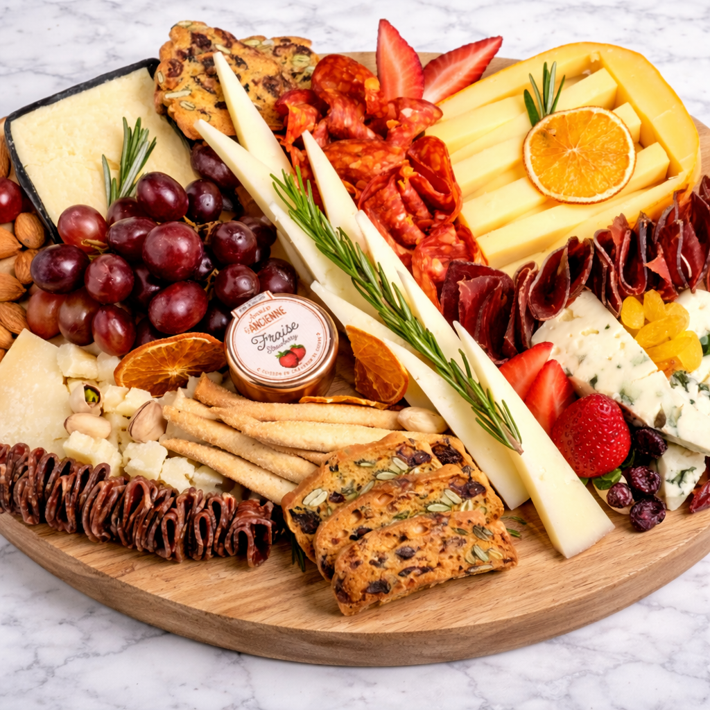 Pair With Red Platter