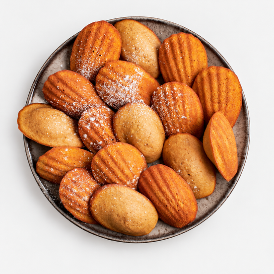 Madeleines With French Butter