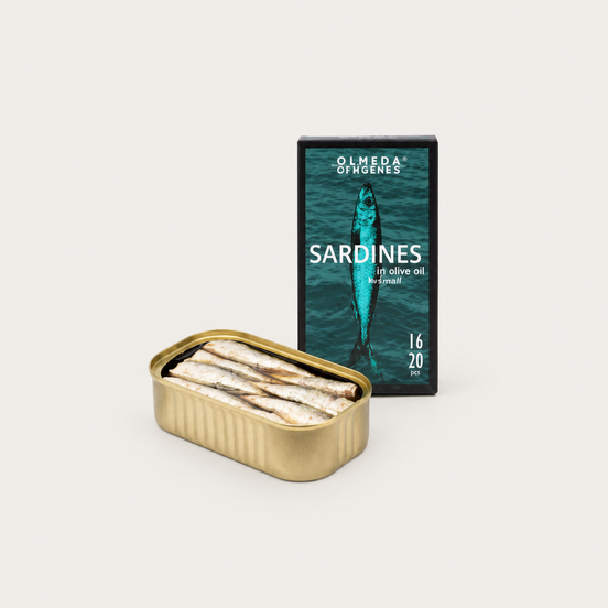 Premium Olmeda Orígenes Spanish Sardines in Olive Oil – 115g