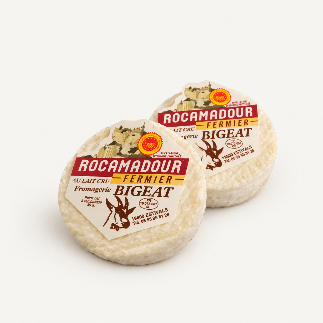 Rocamadour Fermier Goat Cheese 35G