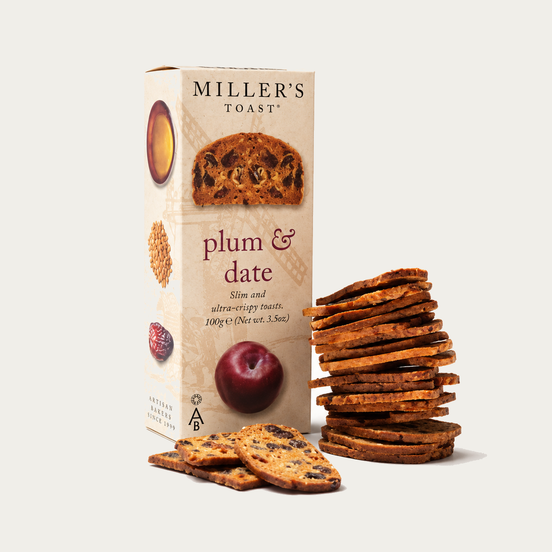 Miller's Toast Plum & Date 110g